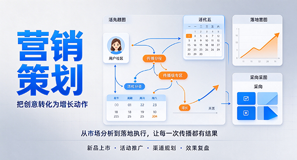 郓城县营销策划